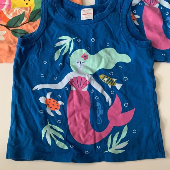 Hanna Andersson Girl Tank tops bundle 6-7 years PLAY condition - Picture 3 of 10